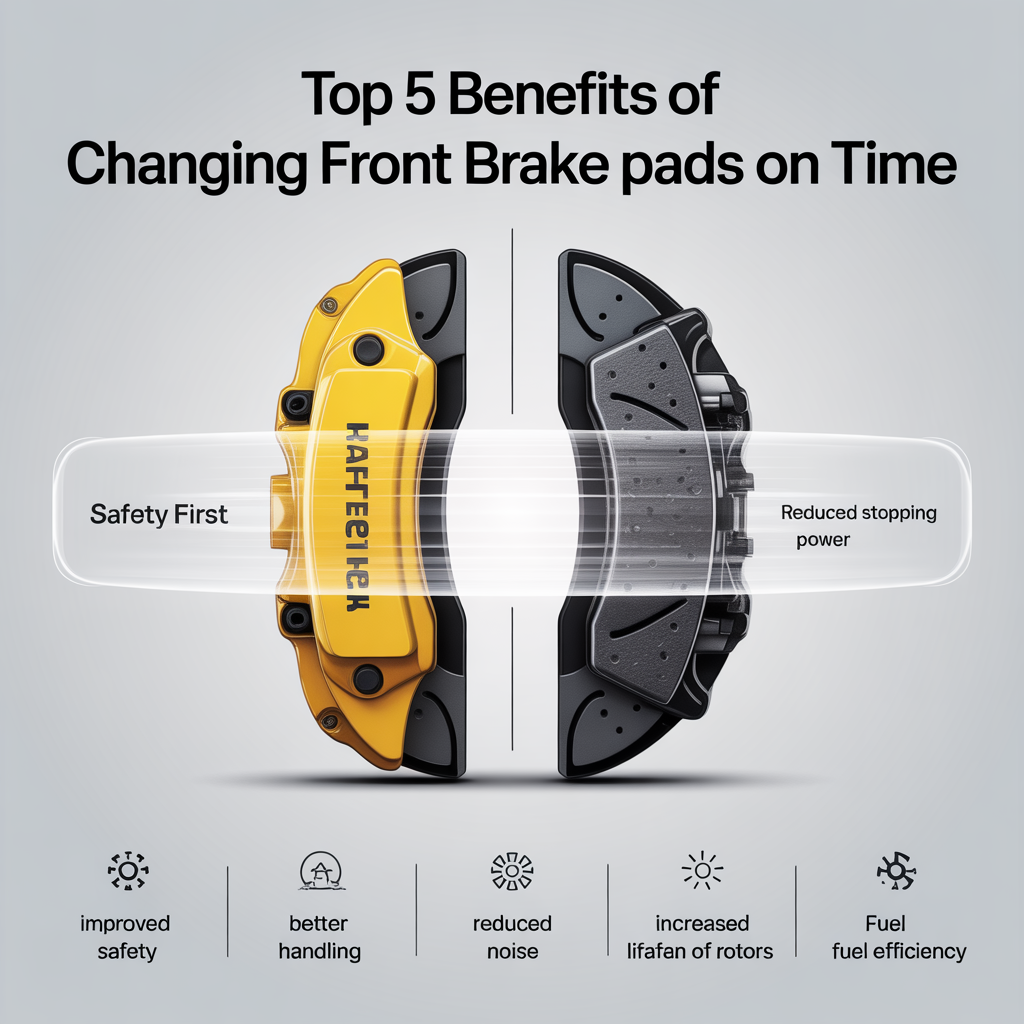 Changing Front Brake Pads on Time