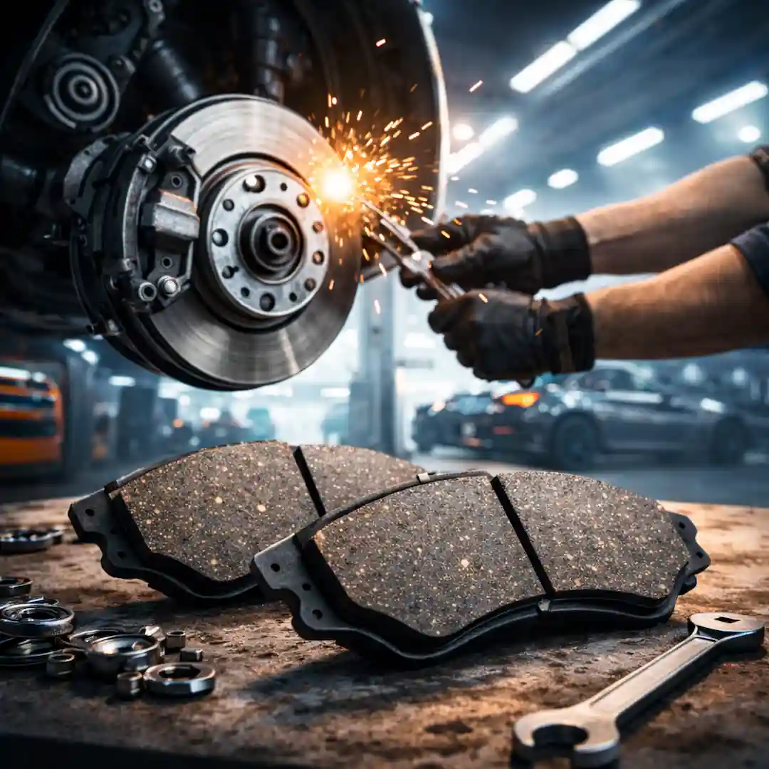 Mercedes Original Brake Pads Replacement Dubai