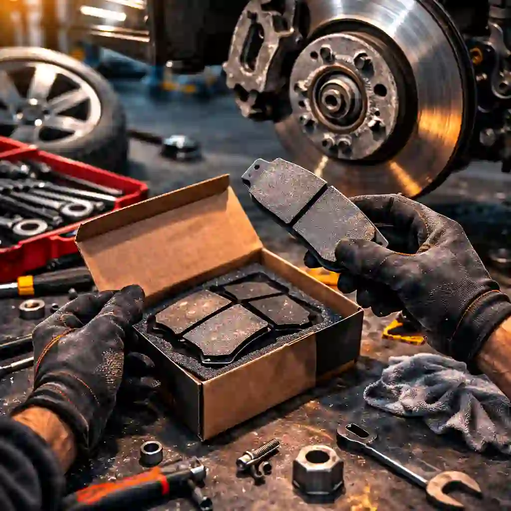 Mercedes Original Brake Pad Replacement